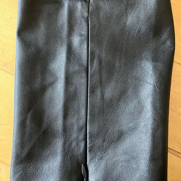 Robert Rodriguez black leather pants size 6 - Picture 7 of 9